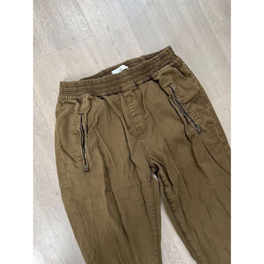 7 For All Mankind Ankle Pants Zipper Pocket Elastic Waist Soft Size 26 - Picture 3 of 8